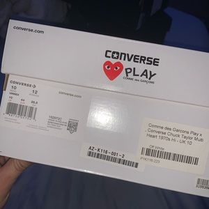 COMME des GARCONS Converse